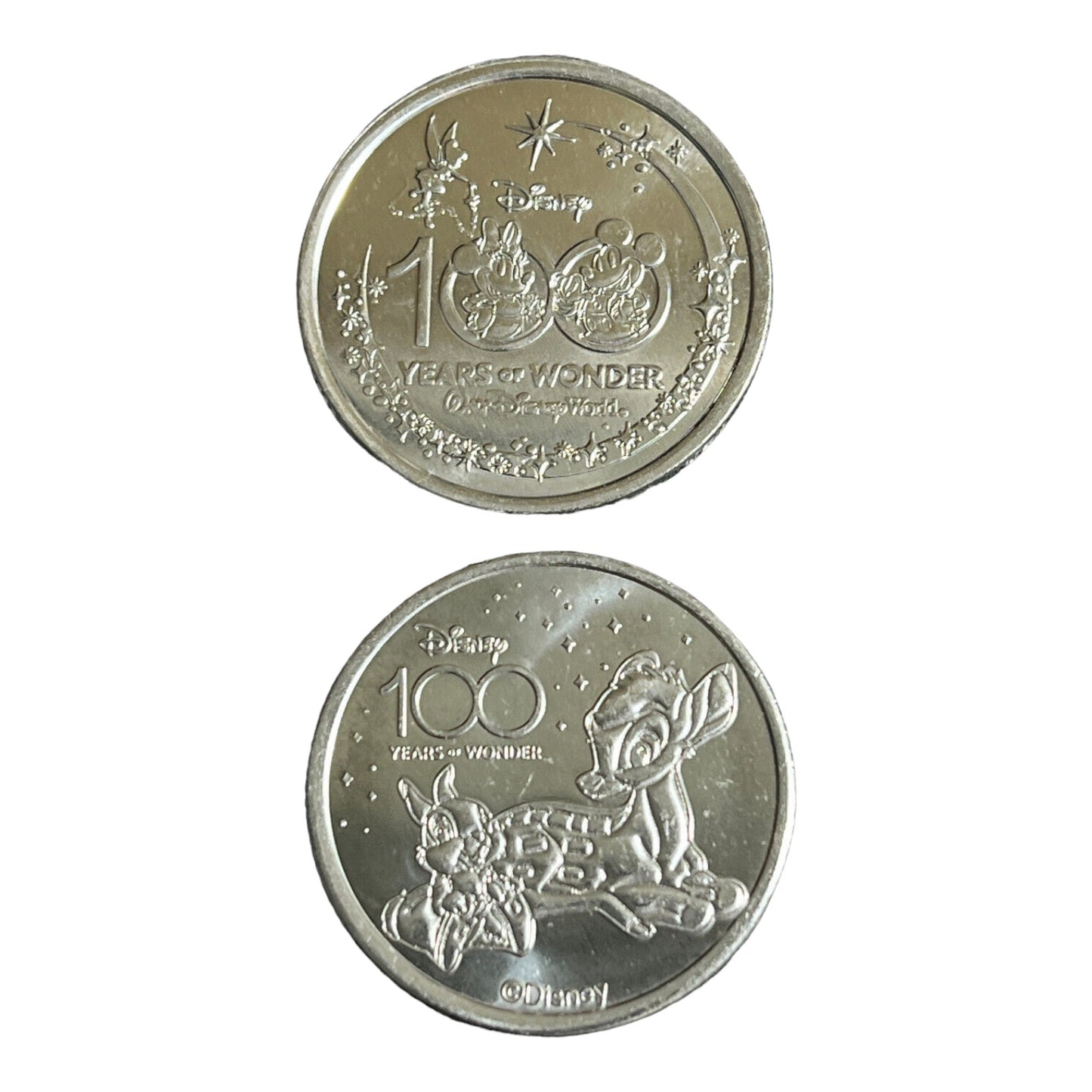 Bambi Disney 100 Silver Medallion