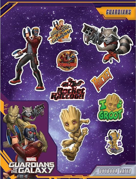 Marvel Guardians of The Galaxy Decals - Set of 9