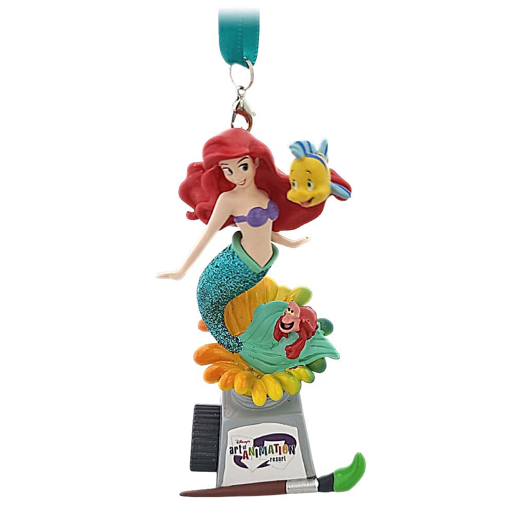 Art Of Animation Resort Disney Ornament - Ariel And Friends