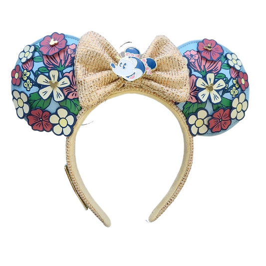 Port Orleans Riverside Resort Floral Disney Minnie Ear Headband