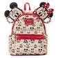 Disney Loungefly Mini Backpack Combo - Mickey And Minnie Hot Cocoa Backpack And Ear Headband