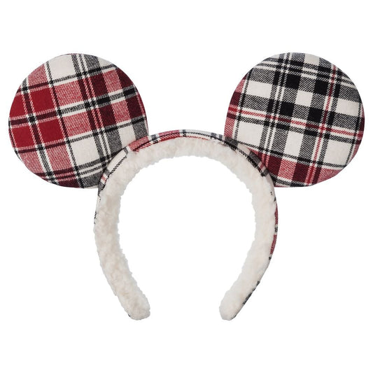 RENTAL Holiday Plaid Disney Minnie Ear Headband