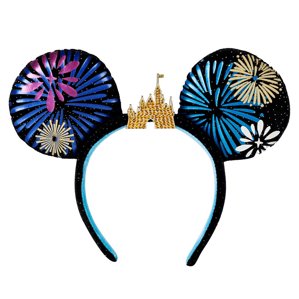 Mickey Main Attraction Cinderella Castle Fireworks Disney Ear Headband