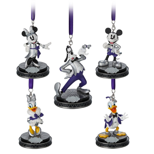 Disney100 Mickey And Friends Disney Figurine Ornament Set