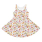 Back to School Mouse Friends Girls Youth Sundress — Rainbows & Magic 🌈✨