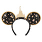 Walt Disney World 50th With Gold Castle Disney Minnie Ears Headband