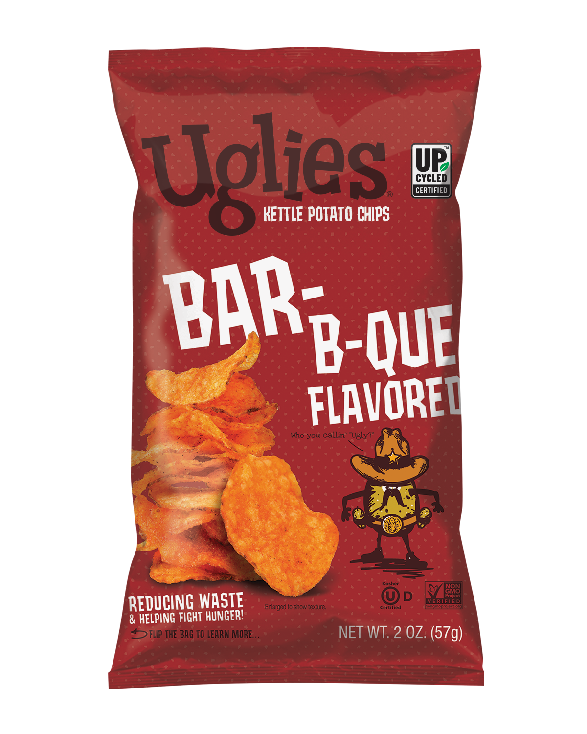 Uglies 2oz Bar-B-Que Kettle Cooked Potato Chips