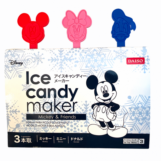 Mickey and Friends Ice Candy Popsicle Maker Mold