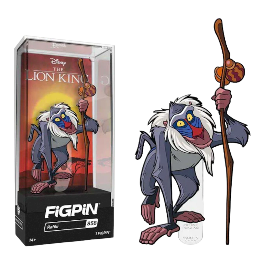 FiGPiN The Lion King Rafiki 2022 D23 Expo Exclusive Pin #858 - LE 1500