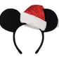 RENTAL Mickey Mouse Santa Ear Headband