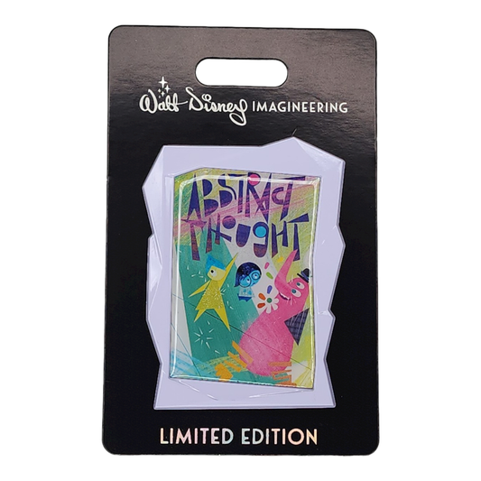 WDI Mickey of Glendale  Inside Out Abstract Thought Poster Pin - Limited Edition 250 - D23 Expo 2022