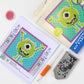 Camelot® Dots Monsters Inc. Mike Wazowski Fun Diamond Painting Kit