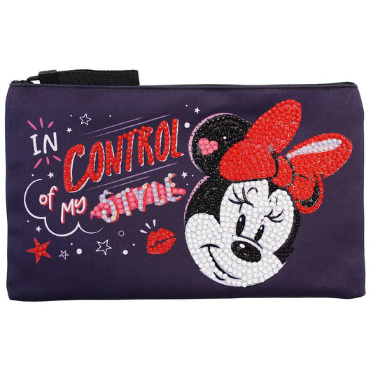 Camelot® Dots DOTZIES® Minnie Mouse Zipper Pouch Kit, Round Diamonds