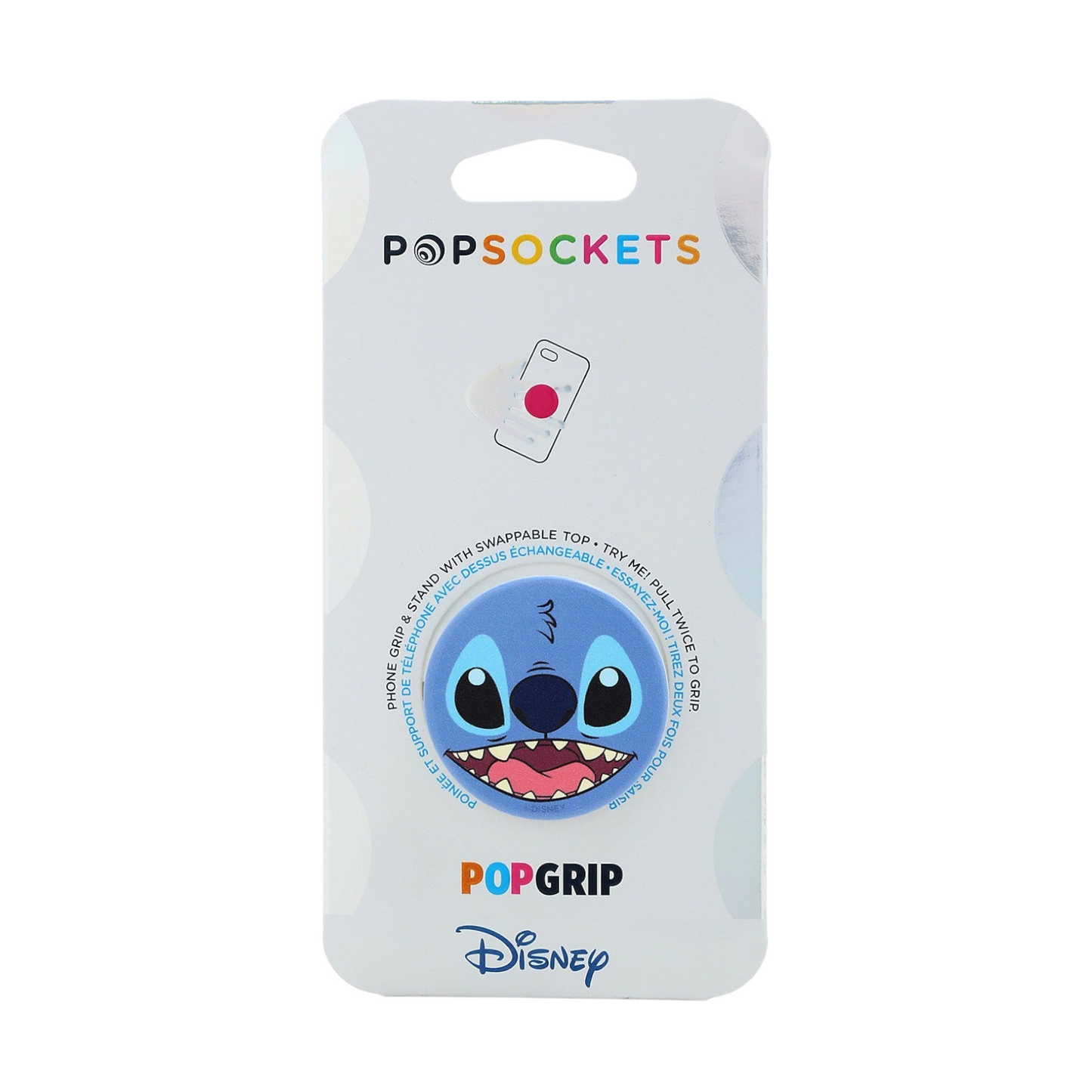 PopSockets Disney Lilo & Stitch Face Swappable Phone Grip