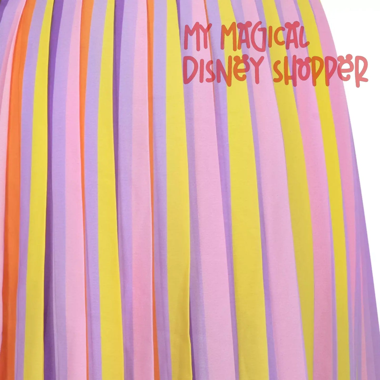 Figment Pleated Skirt – EPCOT Journey Into Imagination - Adult XS 🌈🐉✨💖