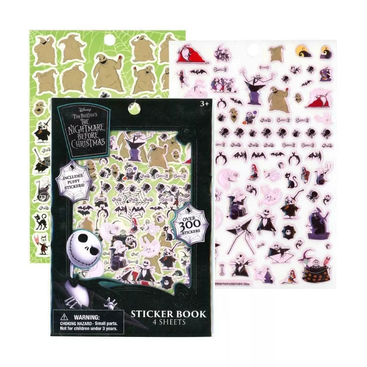 Disney Nightmare Before Christmas Sticker Book, 300 Stickers