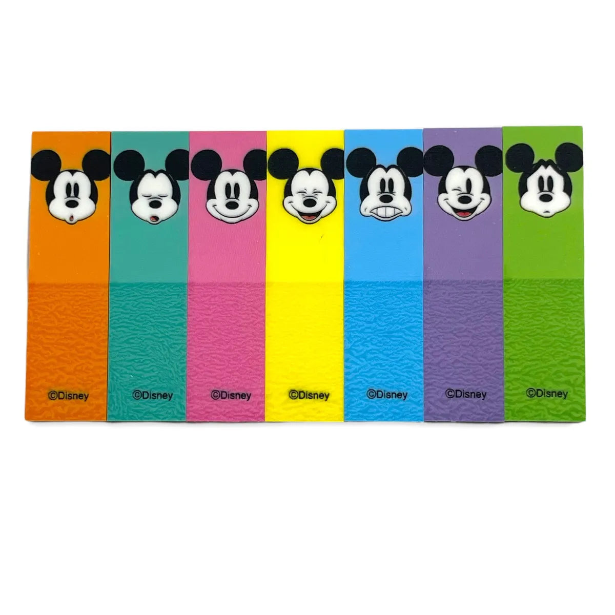 Mickey Mouse Face Plastic Sticky Tabs