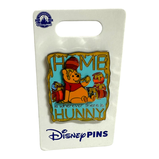 Winnie the Pooh Home is Wherever There is Hunny Disney Pin