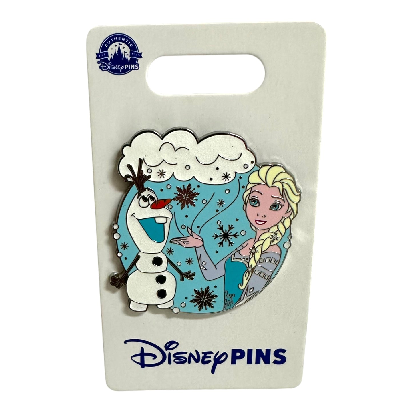 Elsa and Olaf Frozen Disney Pin