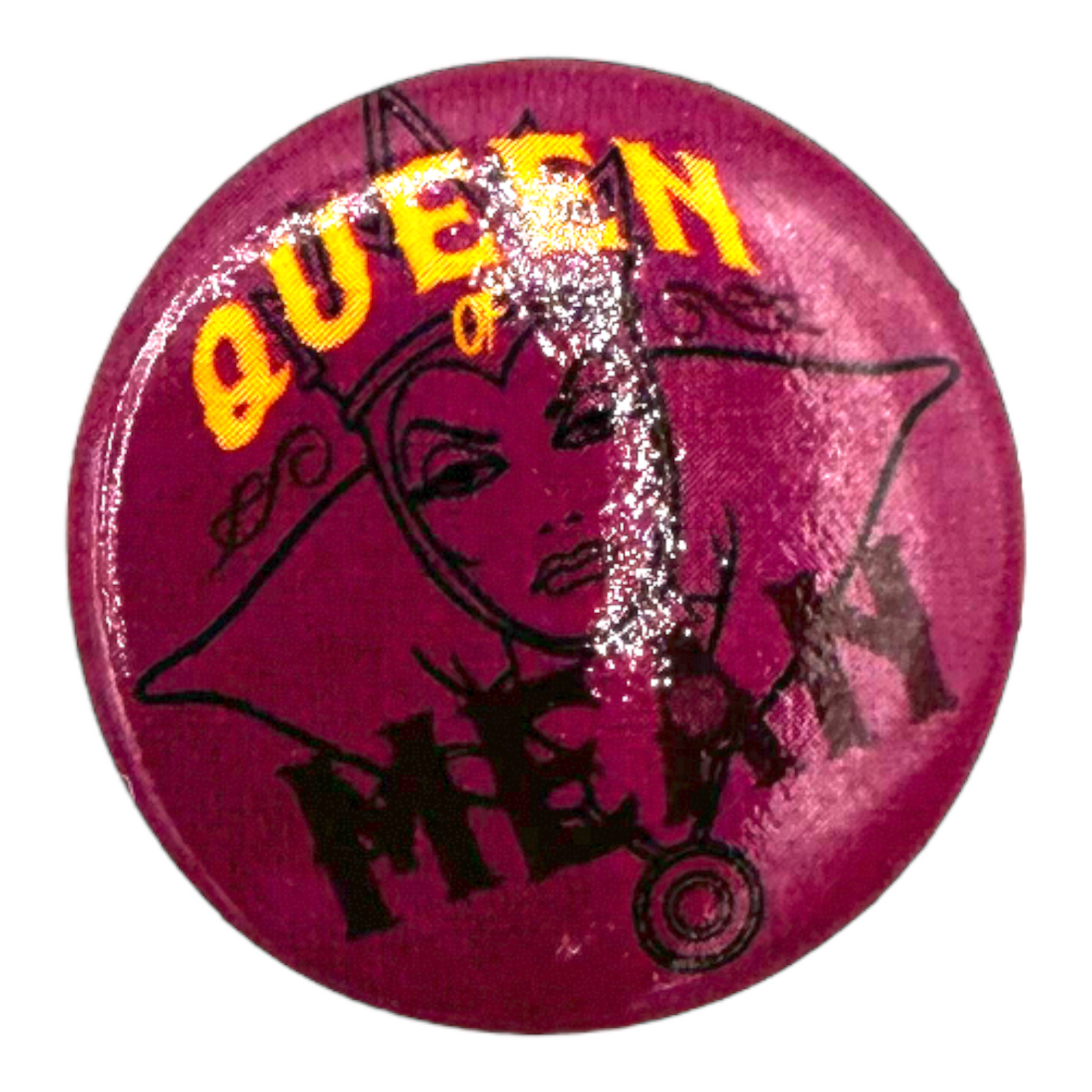 Queen Of Mean The Evil Queen Mini Button