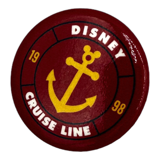 Disney Cruise Line 1998 Mini Anchor Button