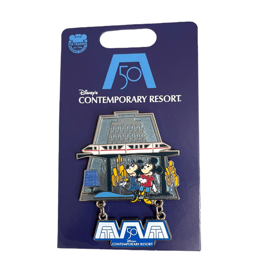 Disney's Contemporary Resort 50th Anniversary Pin - Limited Release