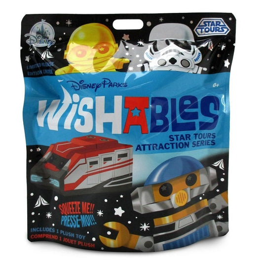 Disney Parks Wishables Mystery Plush -Star Tours Attraction Series - Limited Release