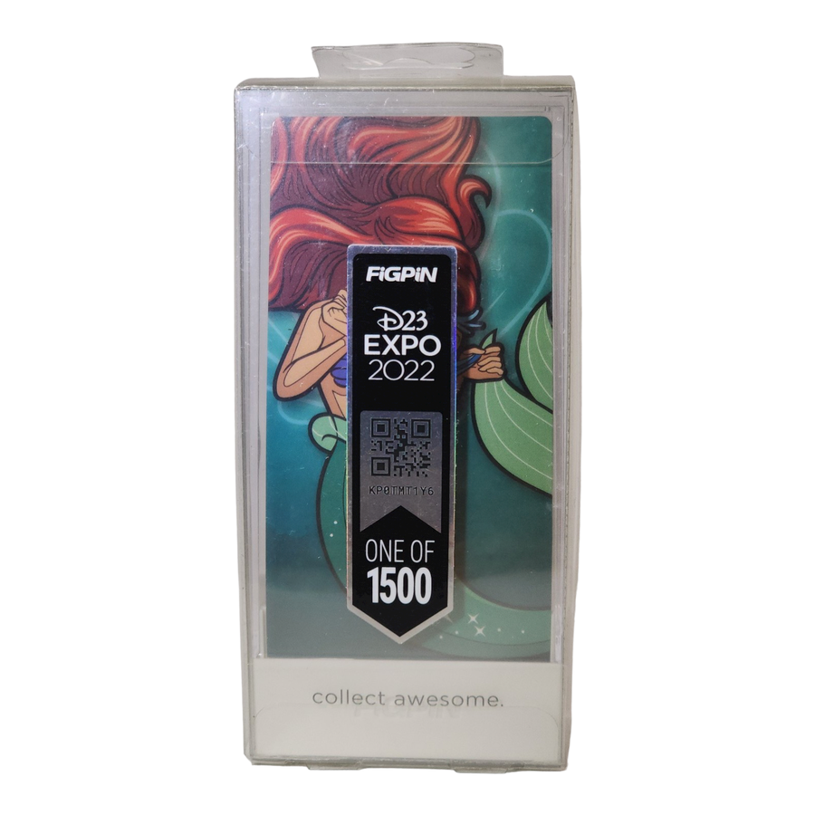 FiGPiN The Little Mermaid Ariel 2022 D23 Expo Exclusive Pin #992 - LE 1500