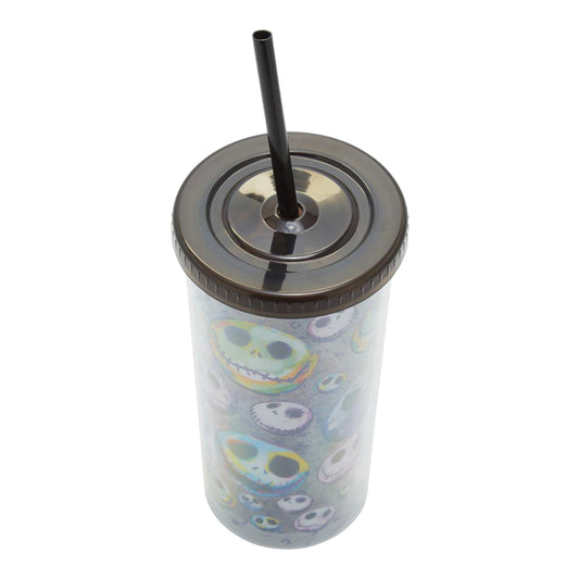 The Nightmare Before Christmas Jack Skellington Colorful Acrylic Travel Cup