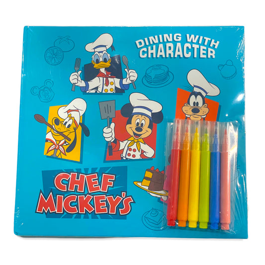 Chef Mickey Mouse Character Autograph Book - Walt Disney World