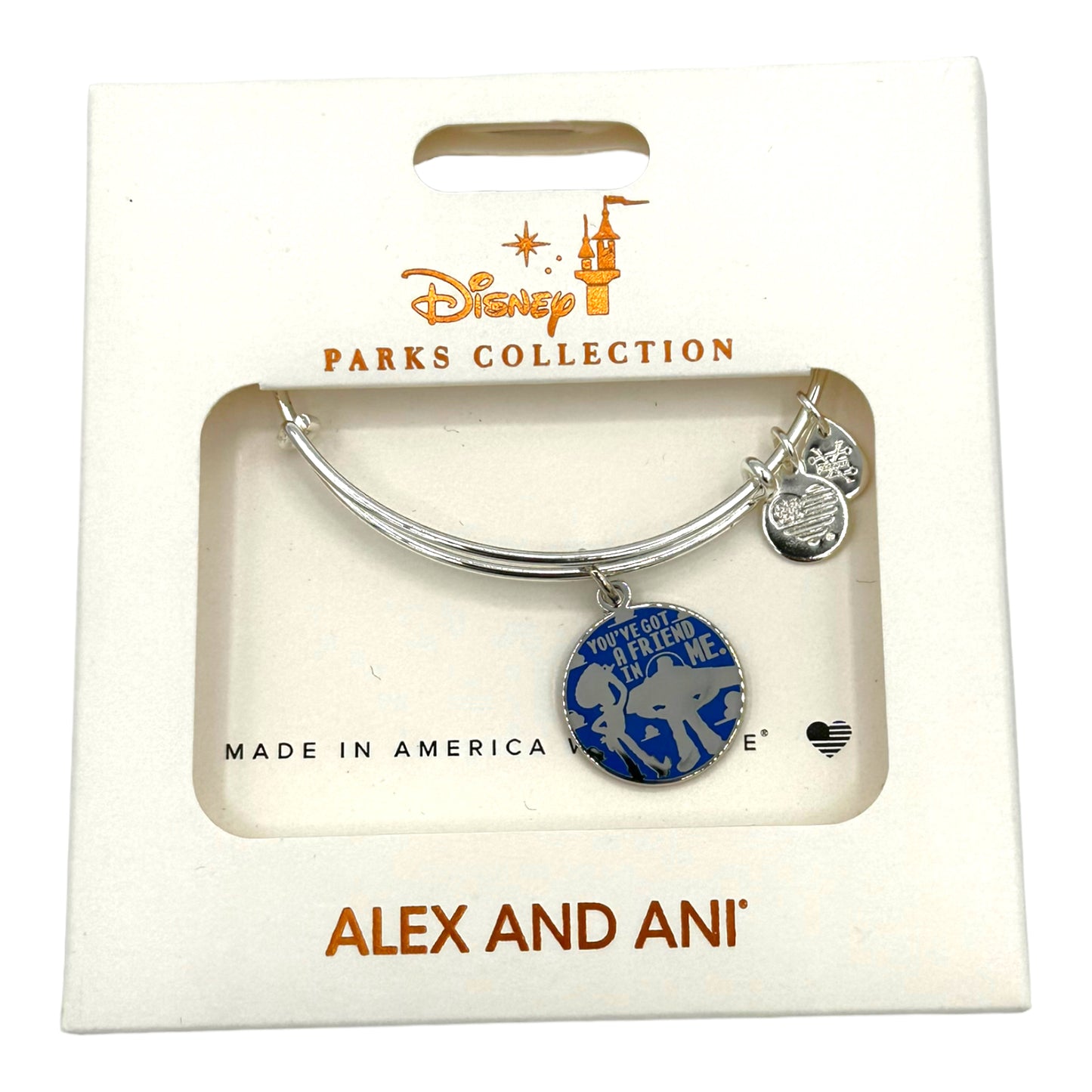 Toy Story Woody and Buzz Disney Alex And Ani Bracelet - You've Got a Friend in Me