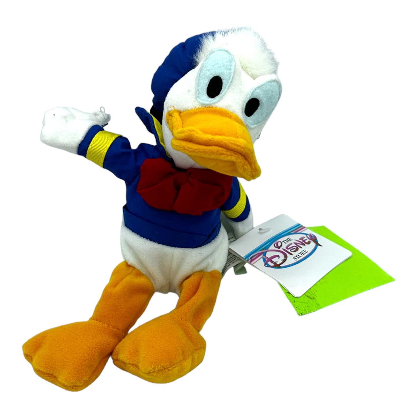 Walt Disney Mini Bean Bag Donald Duck Peluche Plush Toy Beanie 7Inch S