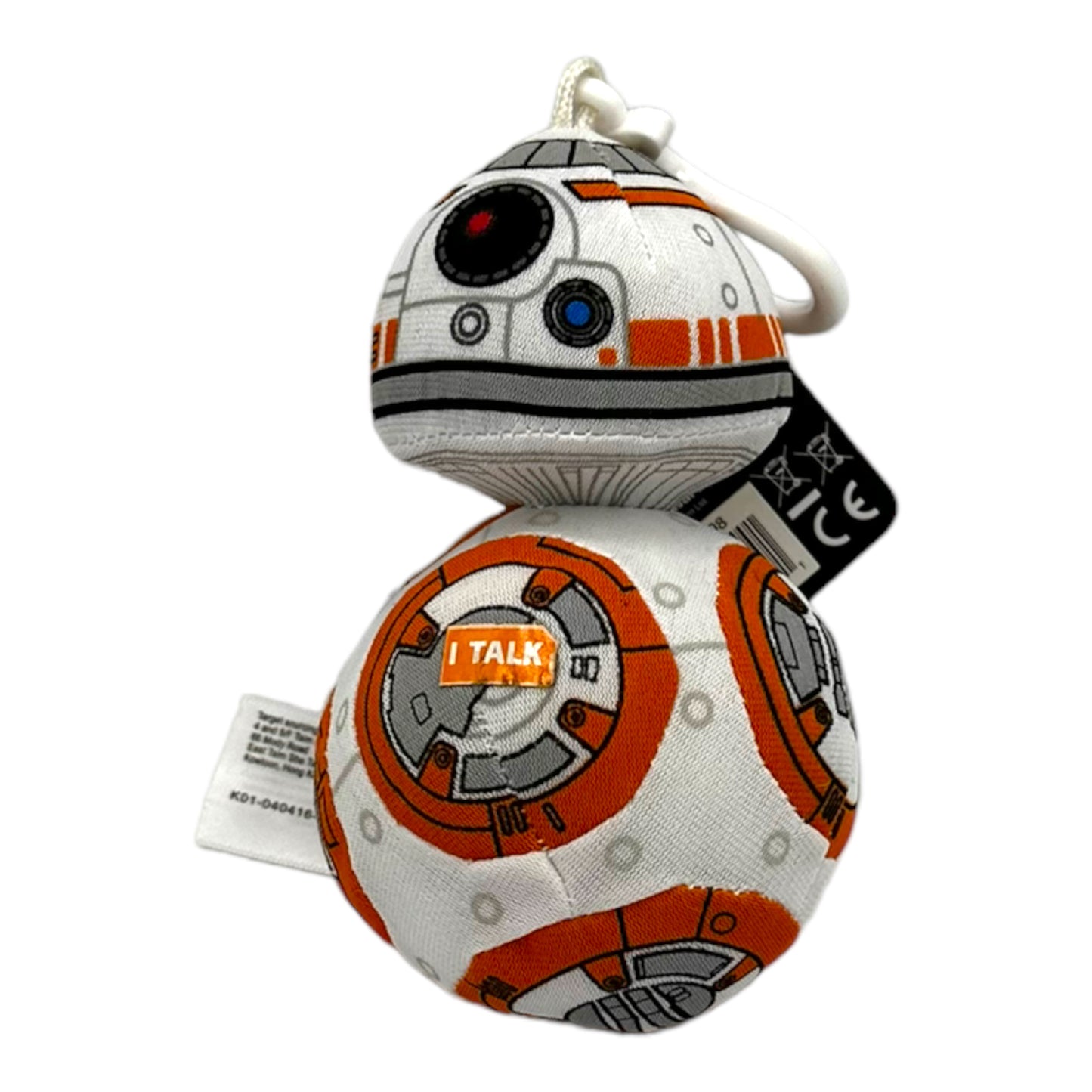 Star Wars Talking BB8 Plush Clip On