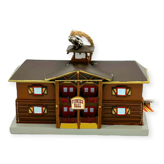 Fort Wilderness Pioneer Hall Tiny Town Ornament