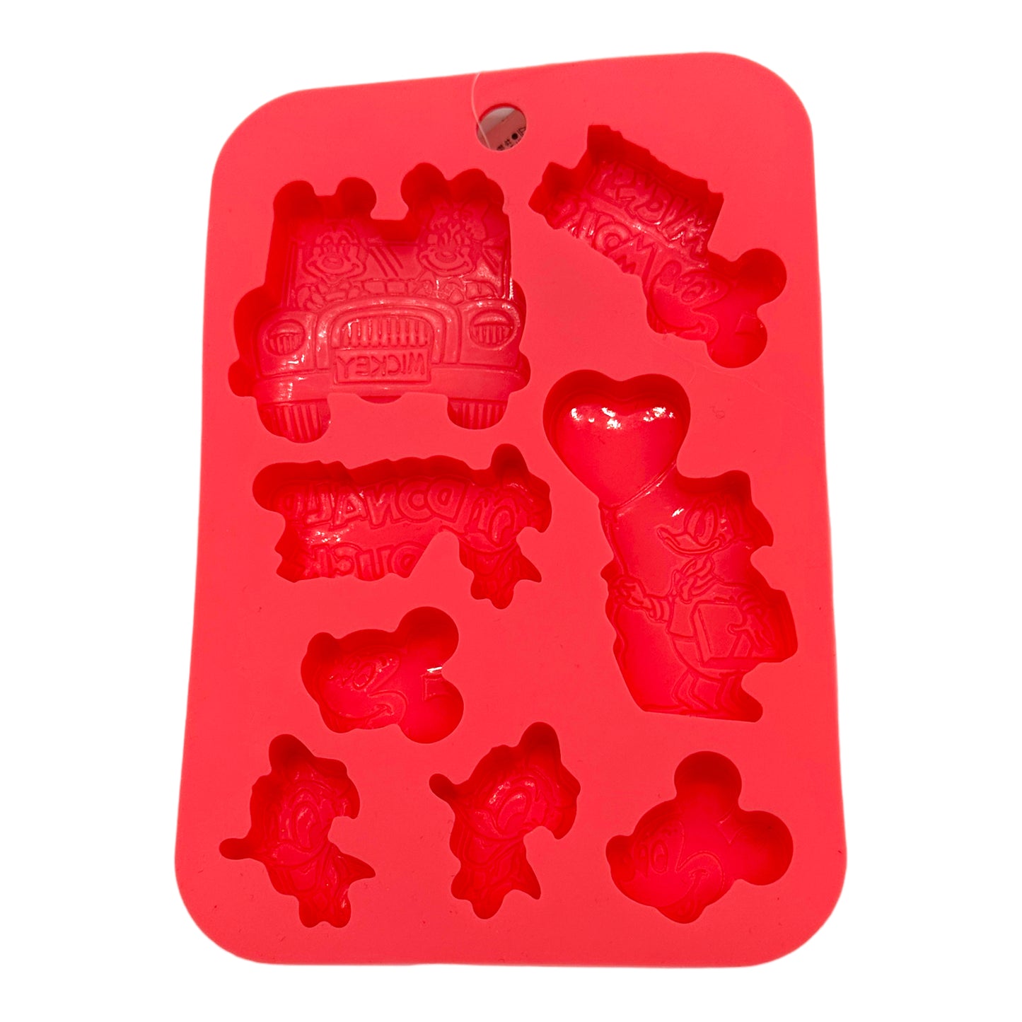Mickey and Donald Small Silicone Chocolate Mold