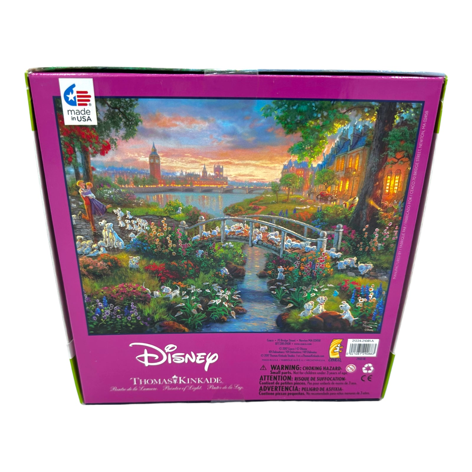 Disney 101 dalmatiens puzzle 24 pieces 2 en 1, puzzle