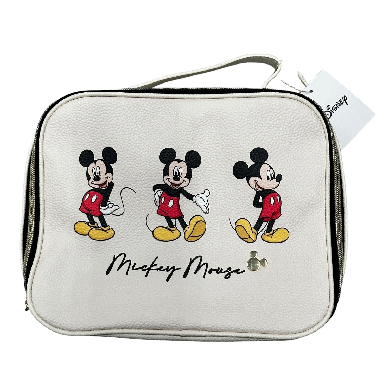 Cream Mickey Mouse Lunch & Ear Storage Box