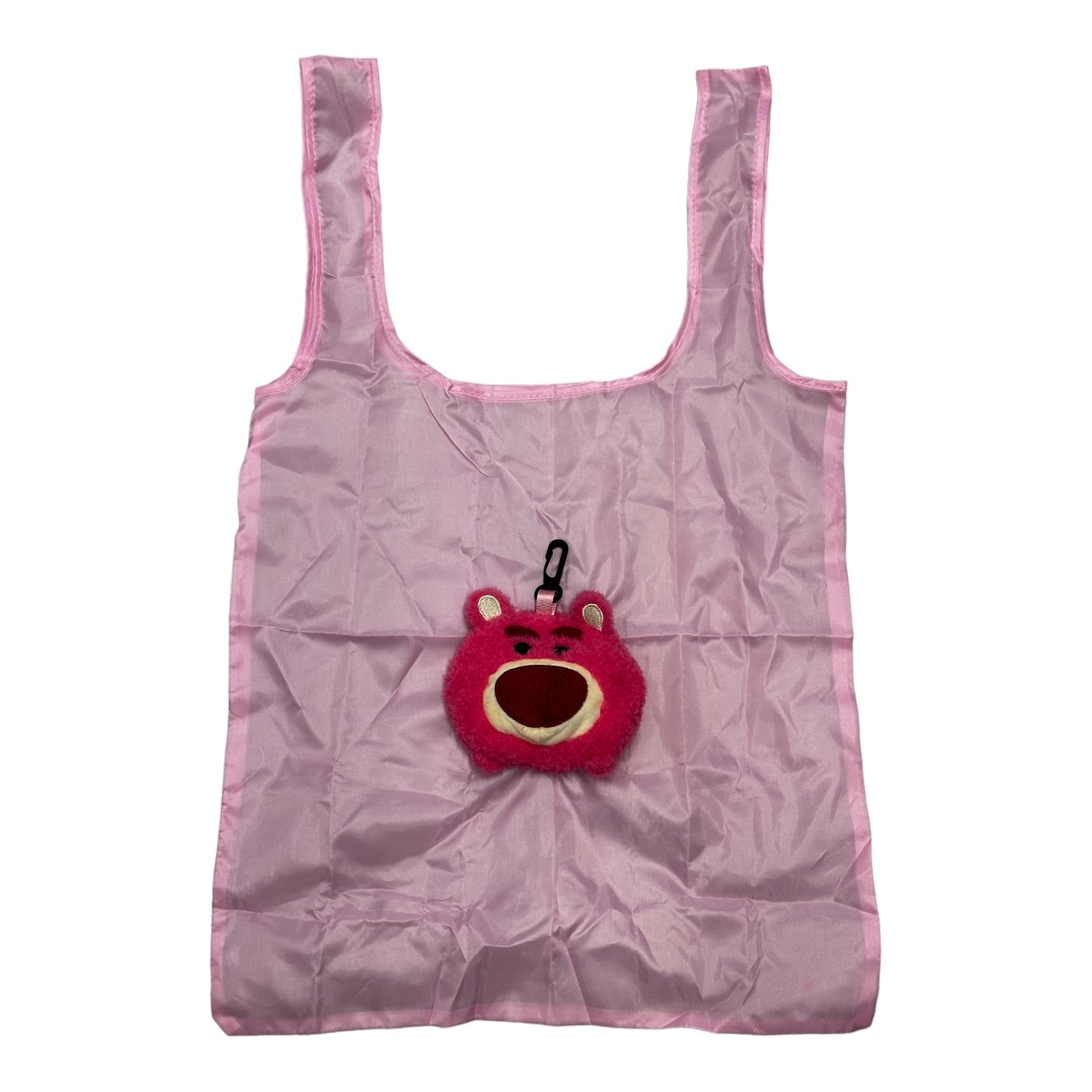 Plush Strawberry Bear Sullivan Lotso Series Reusable Bag