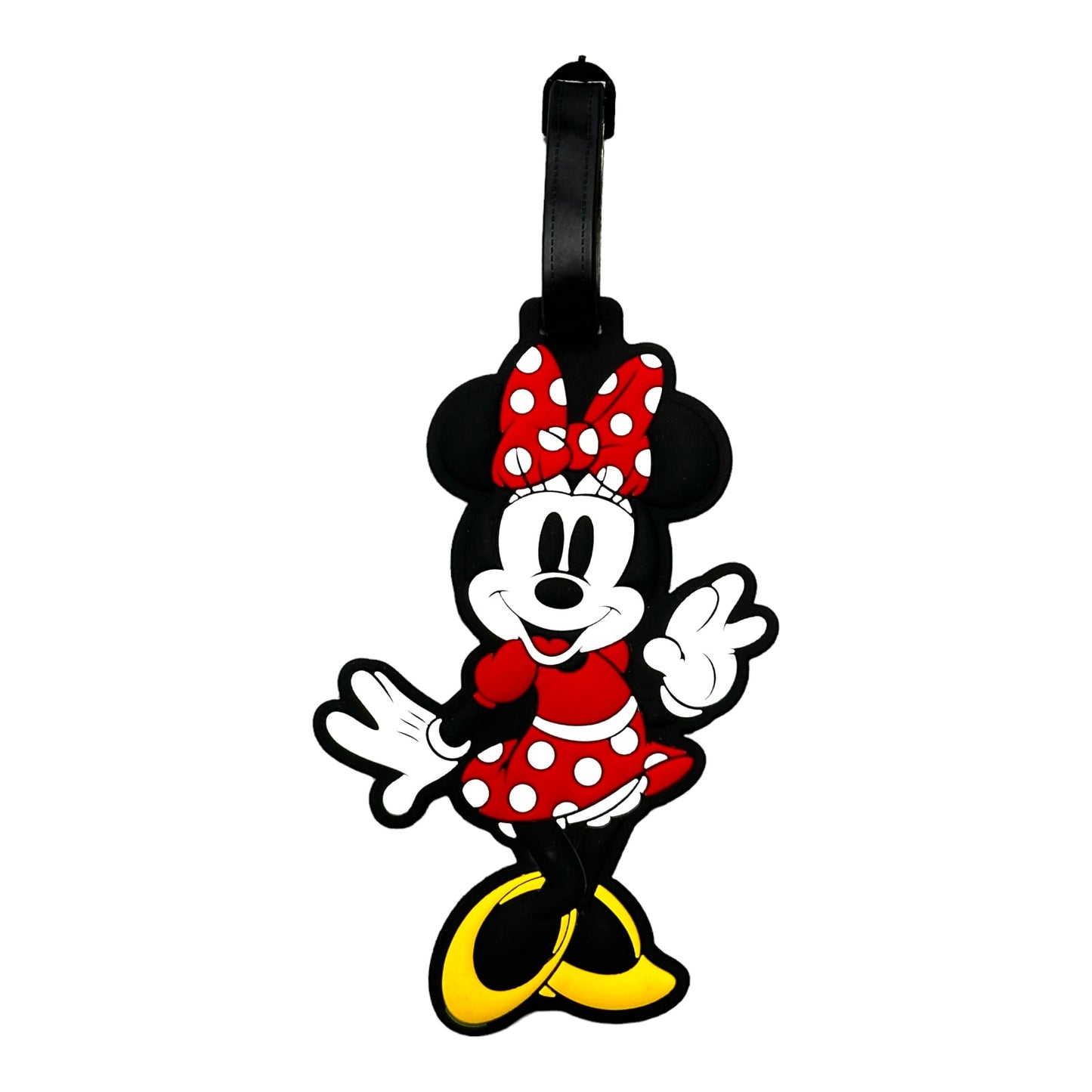 Minnie Mouse Red Dress Luggage Tag