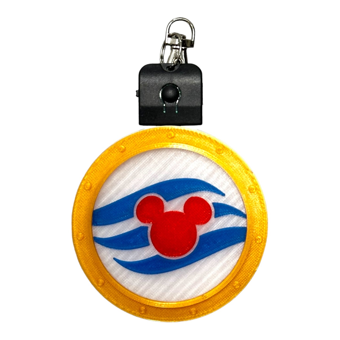 Disney Cruise Line Light Up Bag Tag & Keychain