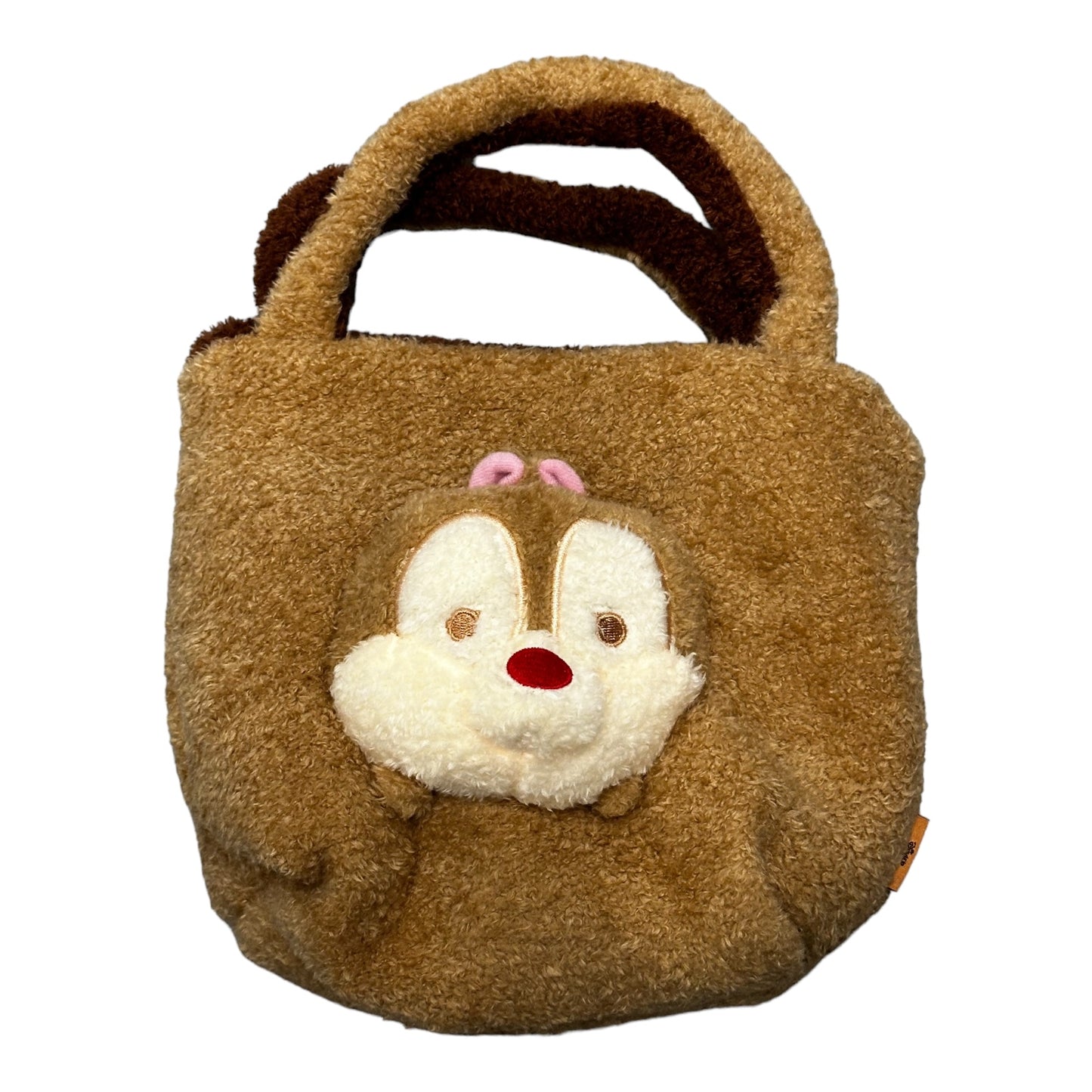 Chip and Dale Fuzzy Tote Bag