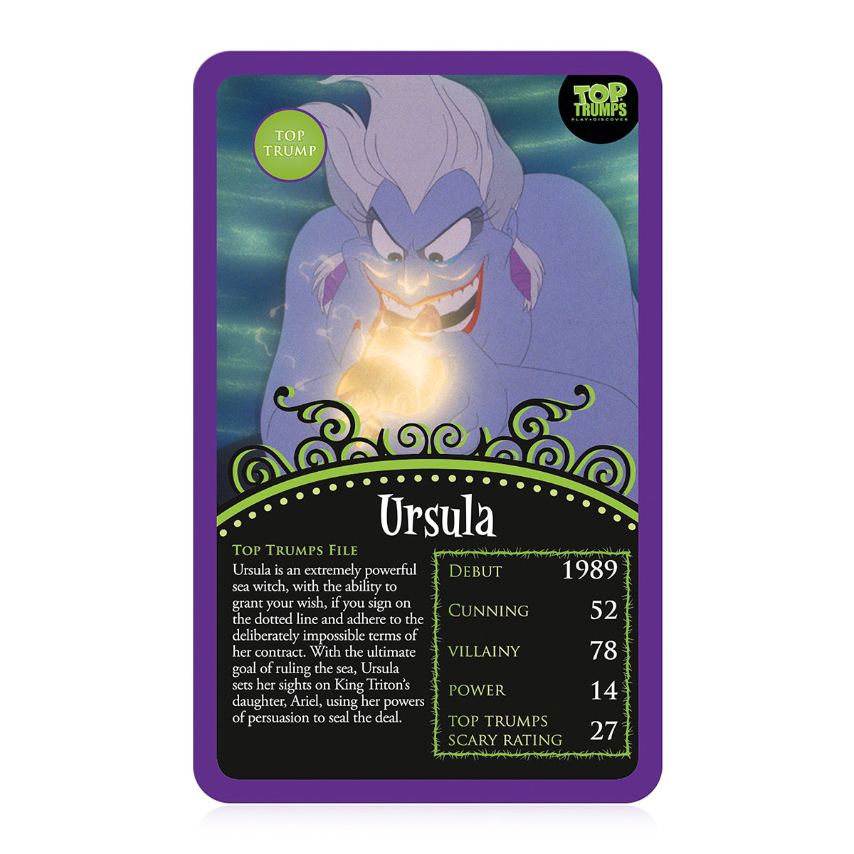 Disney Wickedly Devious Top Trumps Card Game