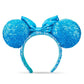 Aqua Sequins Disney Minnie Ears Headband