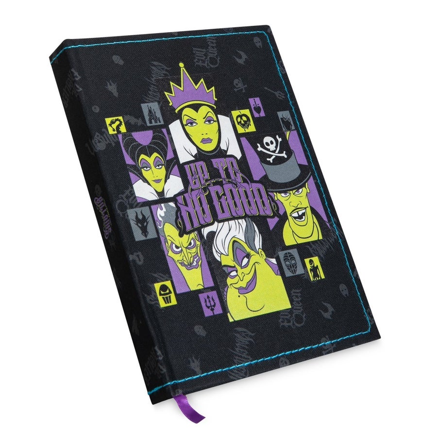 Up to No Good Disney Villains Journal - Evil Queen, Maleficent, Dr. Facilier, Ursula & Hades