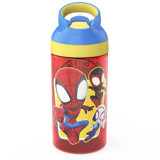 Spider-Man and His Amazing Friends Reusable Plastic Water Bottle