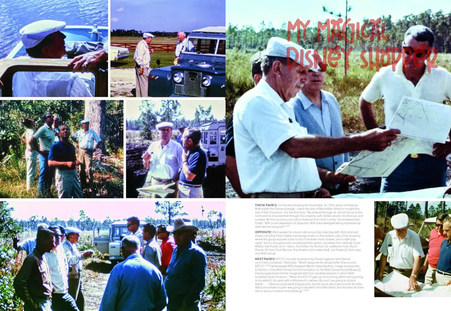 A Portrait of Walt Disney World: 50 Years of The Most Magical Place on Earth Hard Cover Book