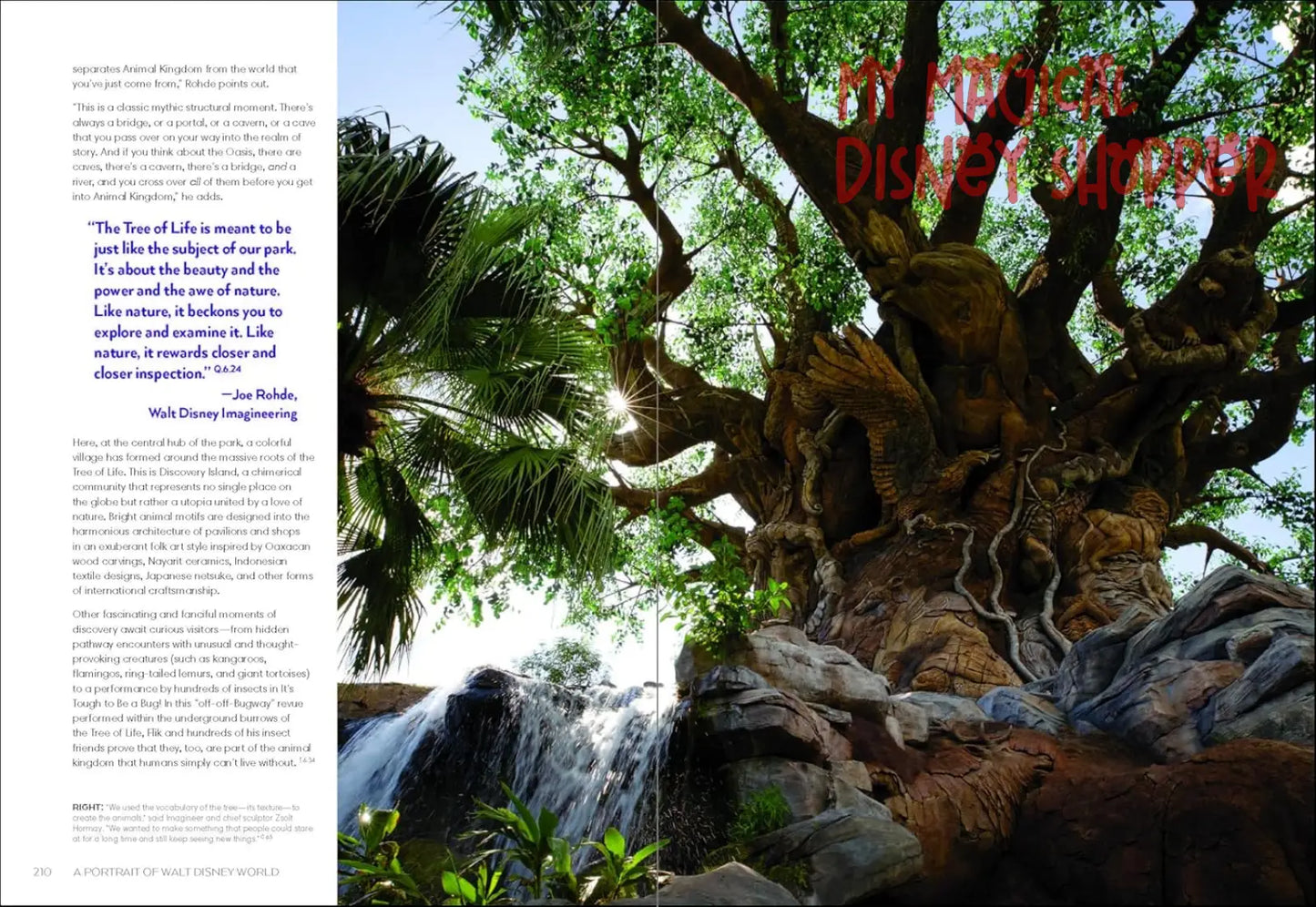 A Portrait of Walt Disney World: 50 Years of The Most Magical Place on Earth Hard Cover Book