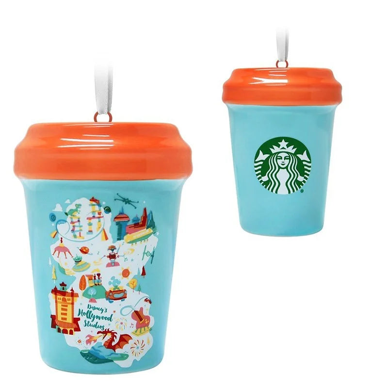 Hollywood Studios Disney Ornament - Starbucks Cup