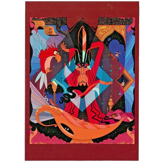 Jafar Disney Wonderground Gallery Postcard - Ori Toor