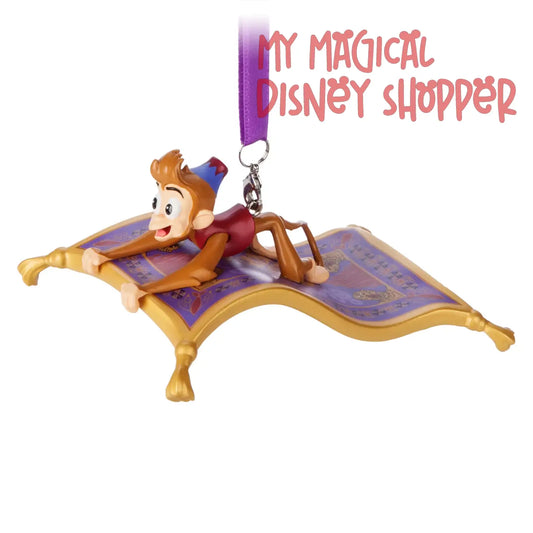 Abu and Magic Carpet Figural Ornament – Aladdin